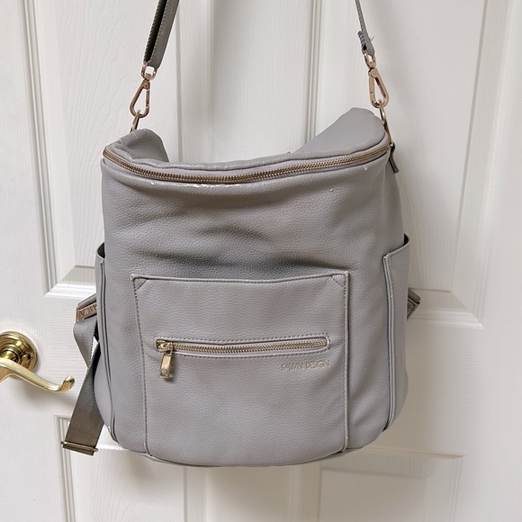 Fawn Design diaper bag GREY - Picture 1 of 10